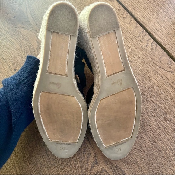 Castaner Black Espadrille Wedges — Barely Worn, Great Condition - Picture 3 of 4